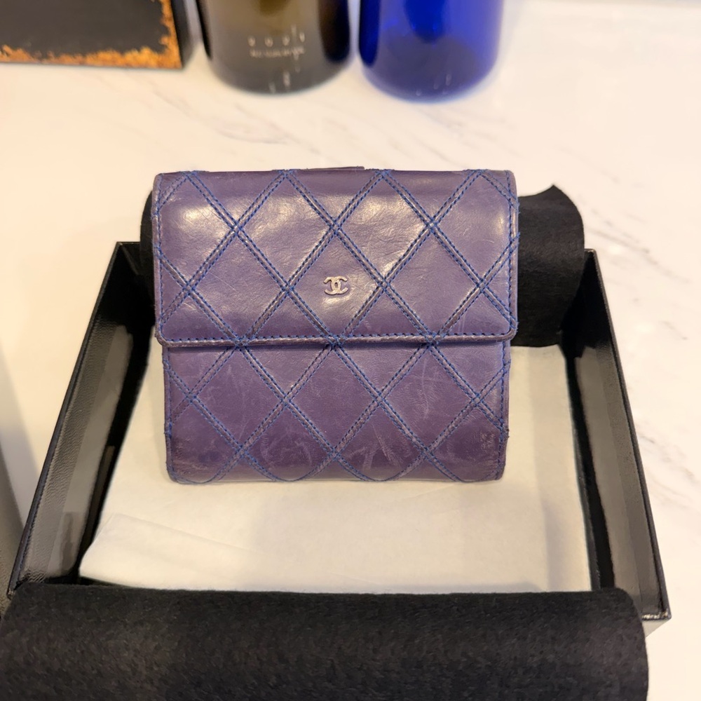 Chanel Eel Leather Wallet